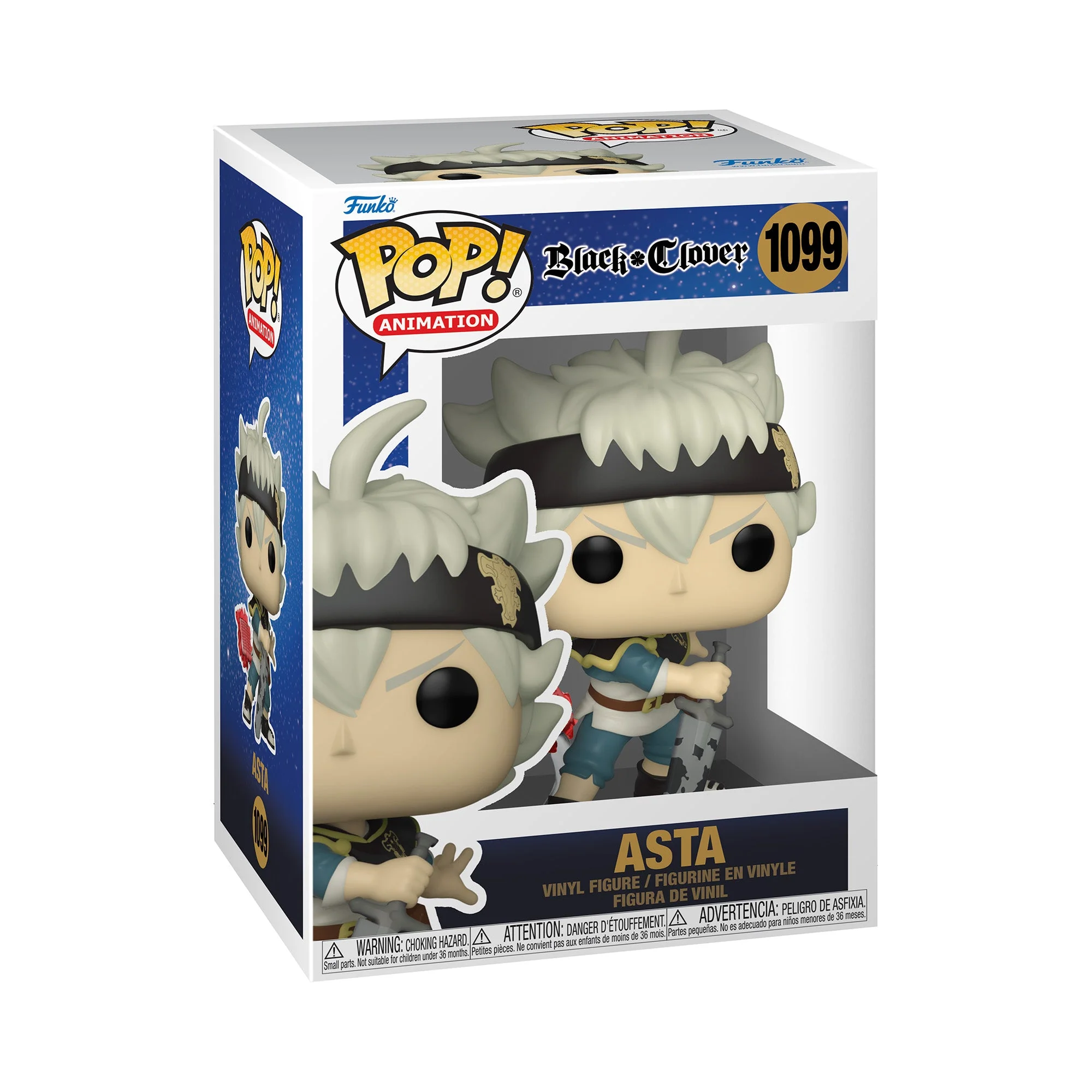 Black Clover Figurine POP! Animation Vinyl Asta - Image 2