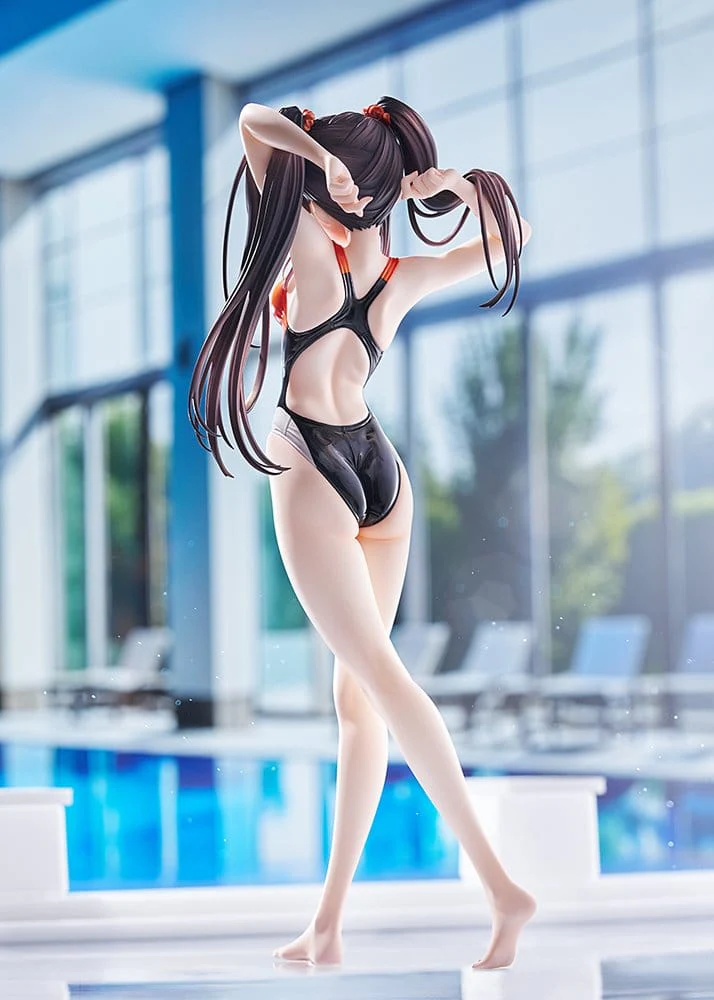 Date A Live Swimsuit Silhouette figurine PVC 1/7 Kurumi Tokisaki Swimwear Ver - Image 3