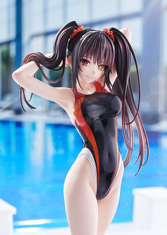 Date A Live Swimsuit Silhouette figurine PVC 1/7 Kurumi Tokisaki Swimwear Ver - Image 4