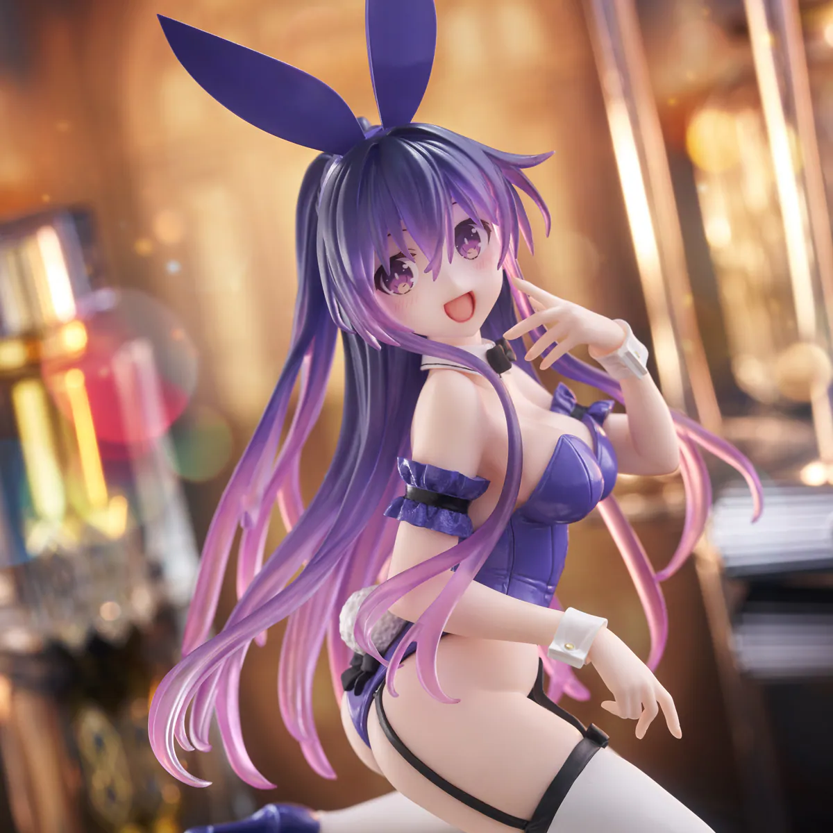 Date A Live V - Desktop Cute Figurine Tohka Yatogami Bunny ver - Image 3