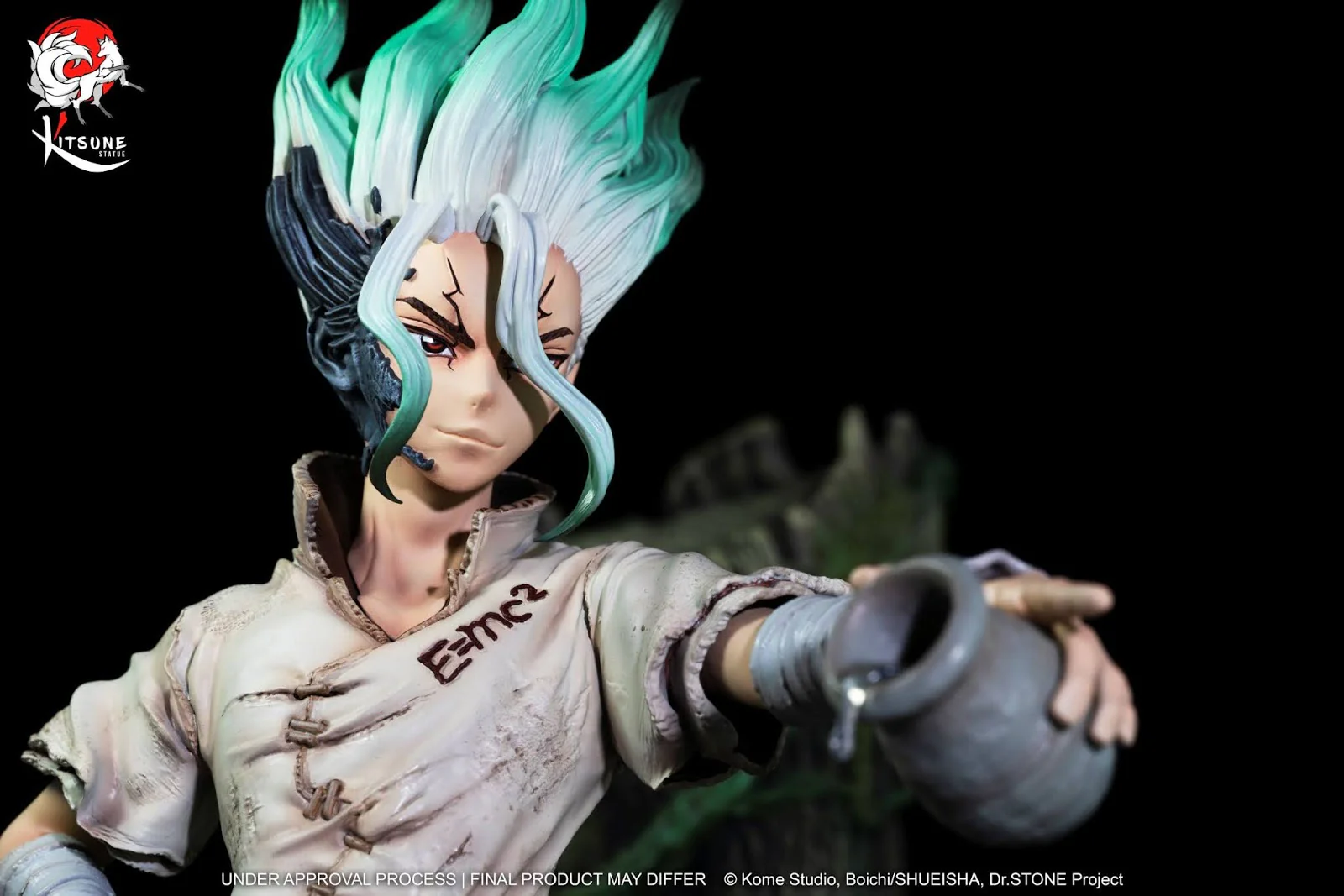 Dr Stone - Senku Ishigami Kitsune Statue - Image 4