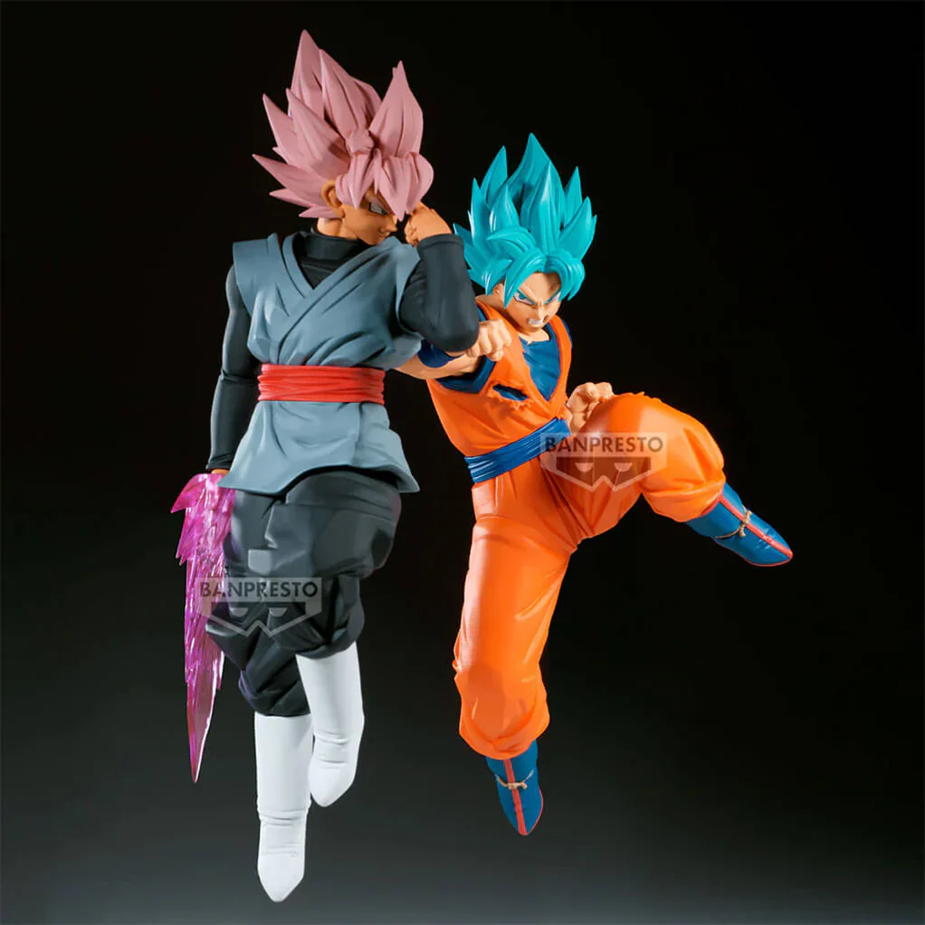 Dragon Ball Super - MATCH MAKERS Figurine Son Goku VS Black Goku Rosé - Image 3