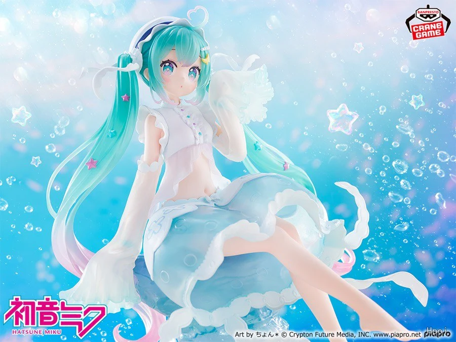 Hatsune Miku BANPRESTO EVOLVE Figurine Kurage Costume - Image 2
