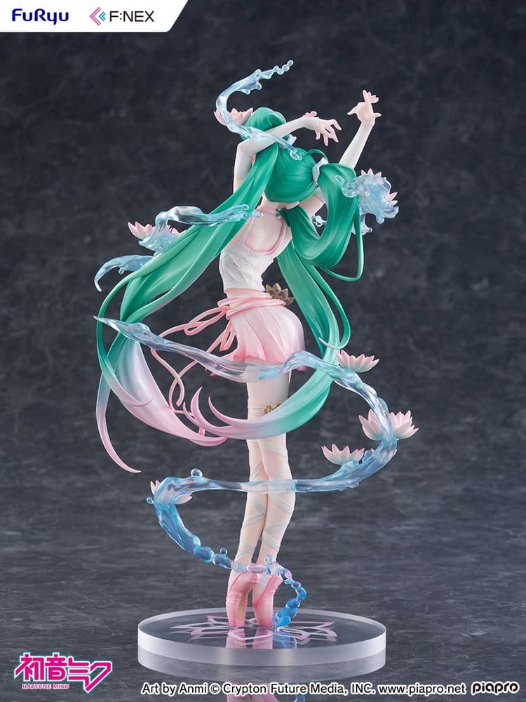 Hatsune Miku F NEX statuette PVC 1/7 Water lily Ver - Image 5