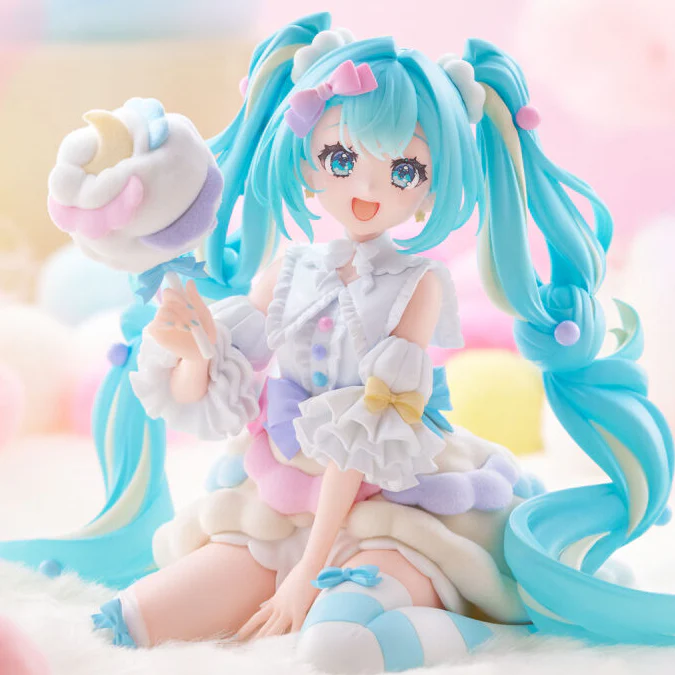 Hatsune Miku Figurine Hatsune Miku Melfy - Cotton Candy - Image 2