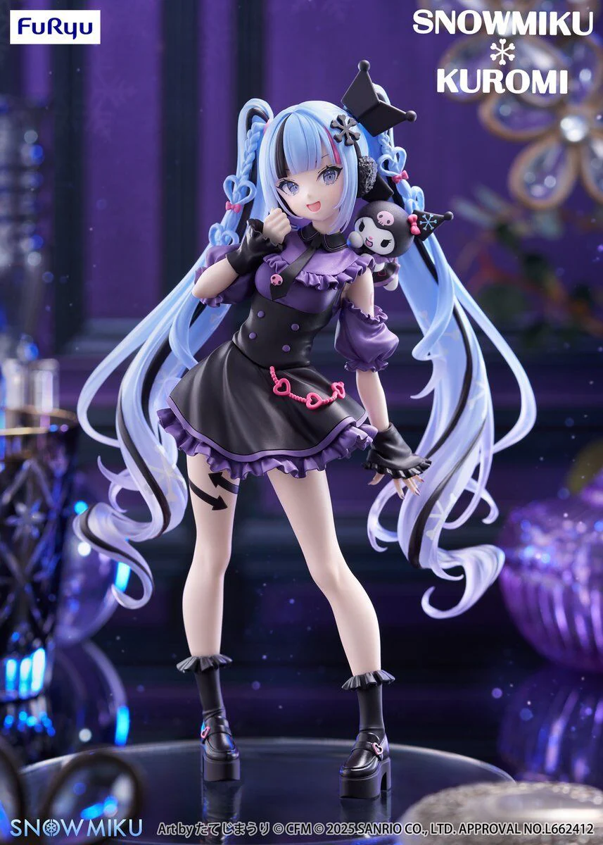 Hatsune Miku Series Trio-Try-iT Figurine Yuki Miku x Kuromi - Image 3