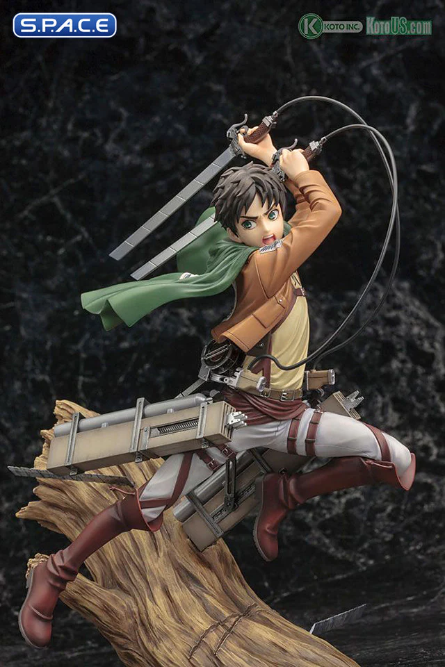 L'attaque des titans - Figurine de Eren Yeager - ARTFXJ Kotobukiya - Image 2