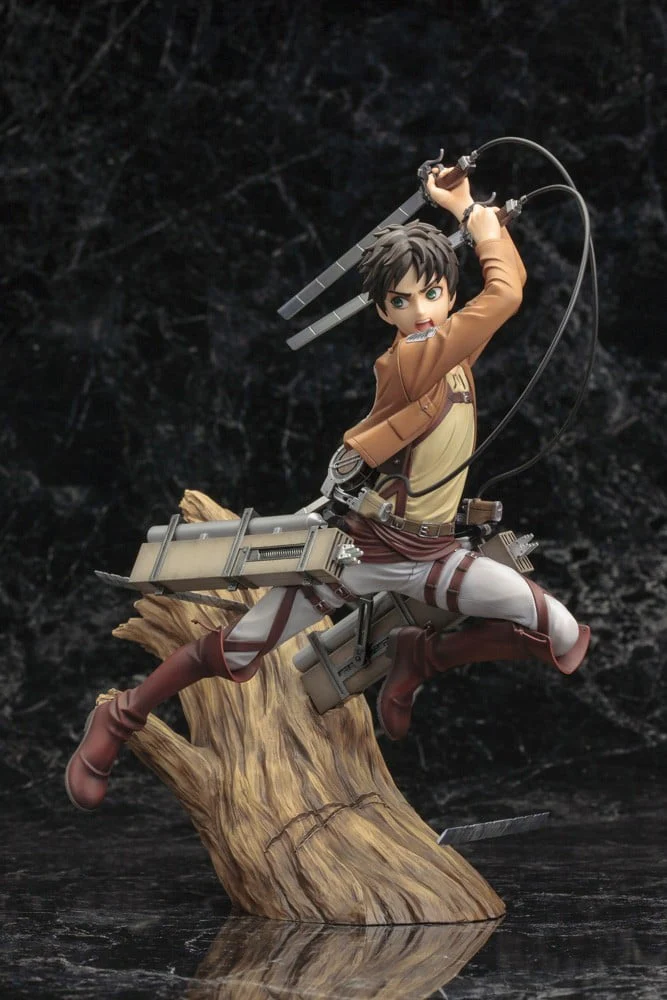L'attaque des titans - Figurine de Eren Yeager - ARTFXJ Kotobukiya - Image 3
