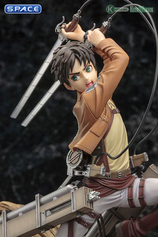 L'attaque des titans - Figurine de Eren Yeager - ARTFXJ Kotobukiya - Image 4