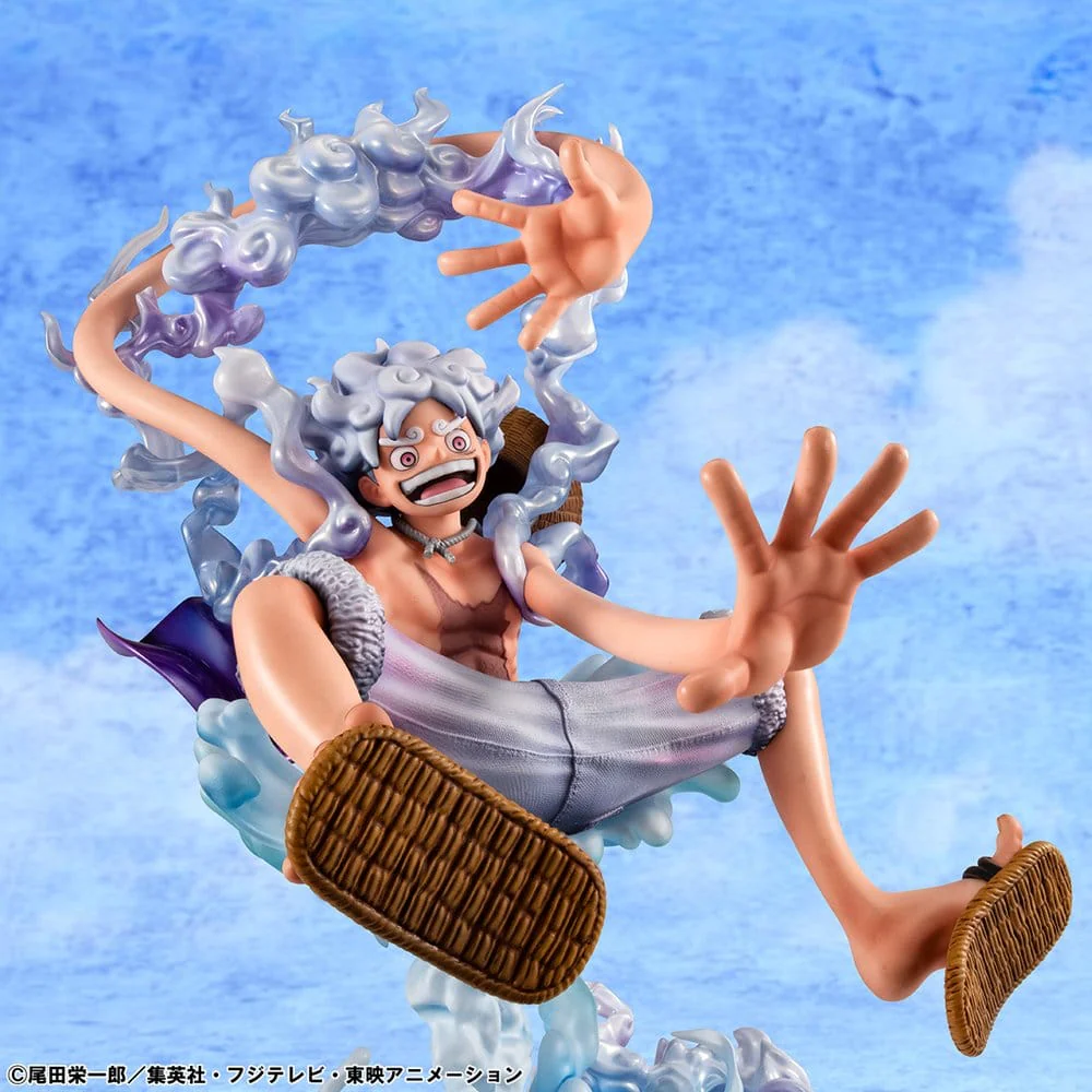 One Piece figurine PVC Portrait.Of.Pirates "Evolutionary History" Monkey D. Luffy "Gear Fifth" - Image 6