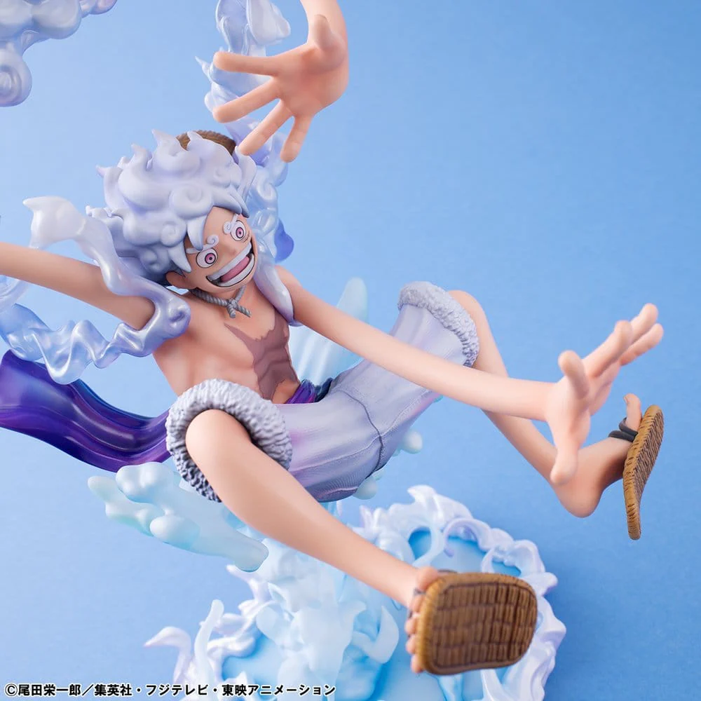 One Piece figurine PVC Portrait.Of.Pirates "Evolutionary History" Monkey D. Luffy "Gear Fifth" - Image 7