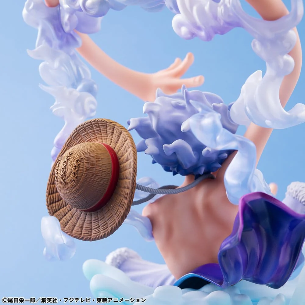 One Piece figurine PVC Portrait.Of.Pirates "Evolutionary History" Monkey D. Luffy "Gear Fifth" - Image 8