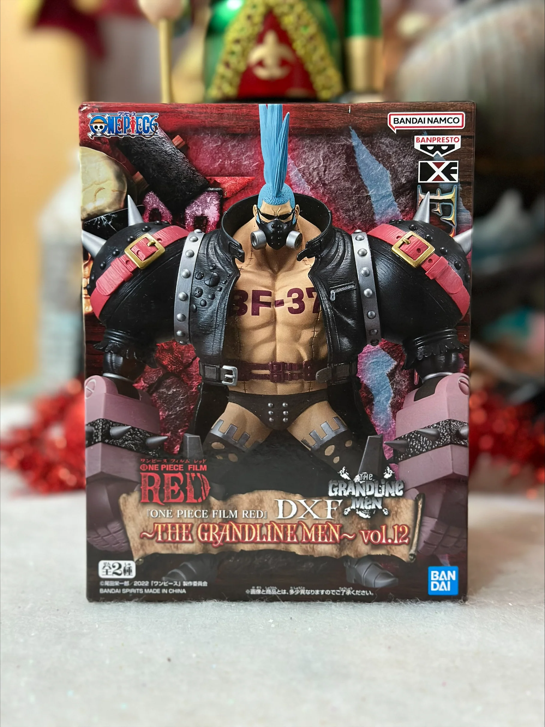 One Piece Film : RED - Figurine Franky - DXF The Grandline Men Vol.12