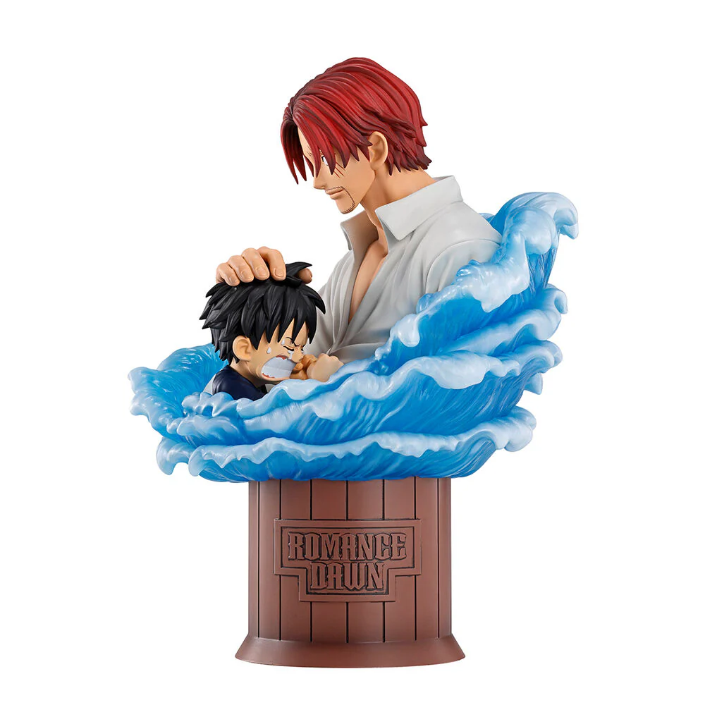 One Piece - Red Hair Pirates Figurine Shanks & Luffy