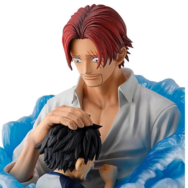 One Piece - Red Hair Pirates Figurine Shanks & Luffy - Image 2