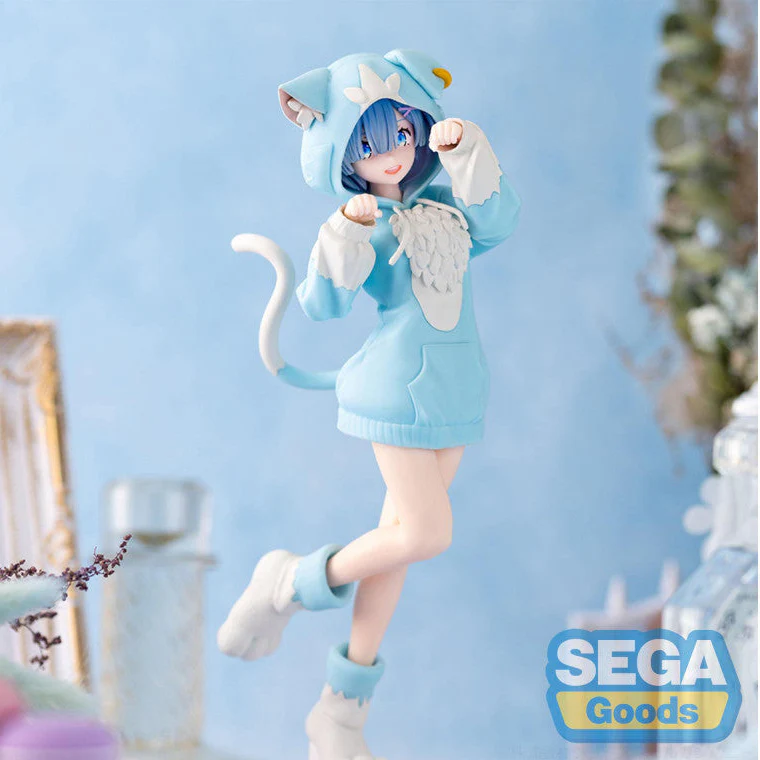 Re Zero Starting Life in Another World XStellar Figurine Rem Fluffy Pack - Image 2