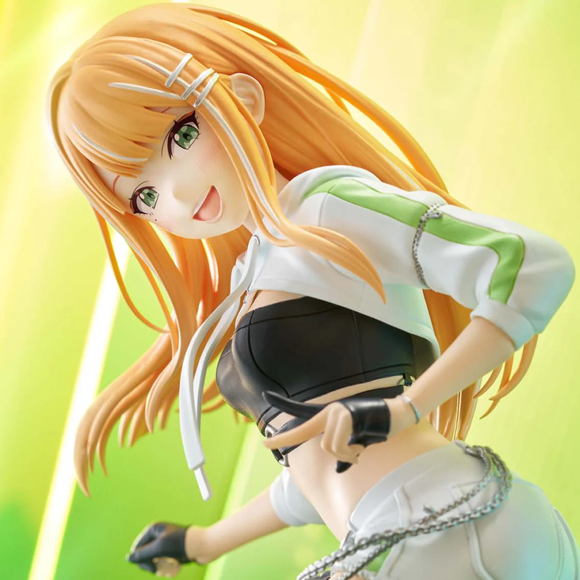 School Idolmaster ESPRESTO Accent green Figurine Shiun Kiyoka - Image 2