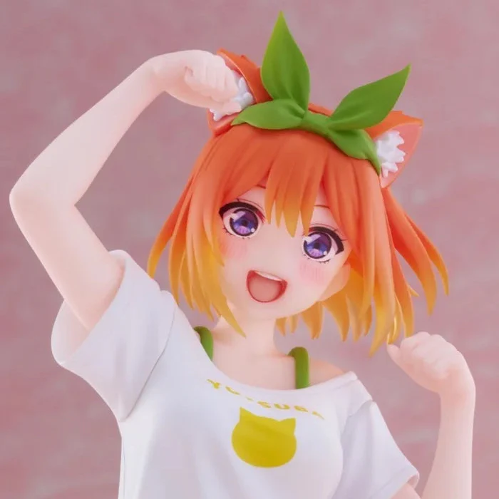 The Quintessential Quintuplet - Desktop Cute Figurine Yotsuba Nakano Newly drawn Cat room wear ver - Image 2
