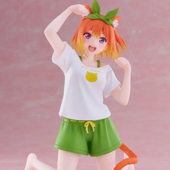 The Quintessential Quintuplet - Desktop Cute Figurine Yotsuba Nakano Newly drawn Cat room wear ver - Image 4