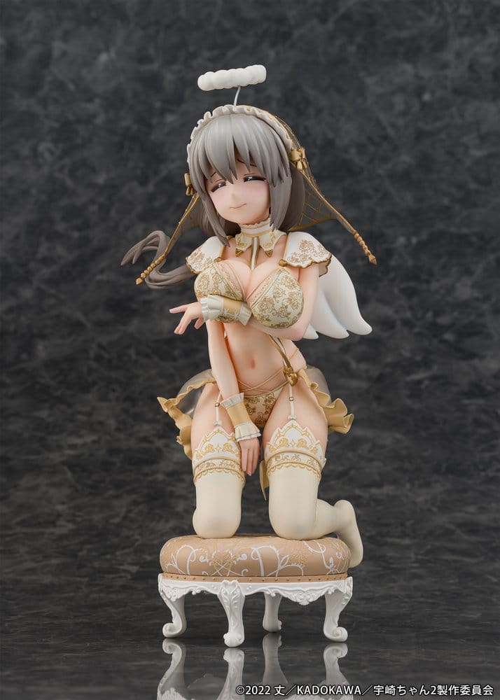 Uzaki-chan Wants to Hang Out! statuette PVC 1/7 Tsuki Uzaki Angel Ver - Image 2