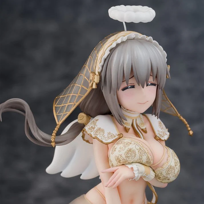 Uzaki-chan Wants to Hang Out! statuette PVC 1/7 Tsuki Uzaki Angel Ver - Image 4